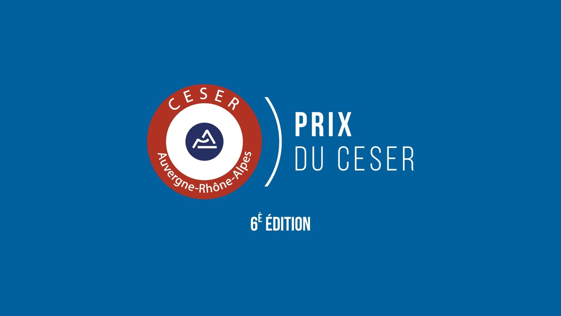 Prix du CESER 6ème édition