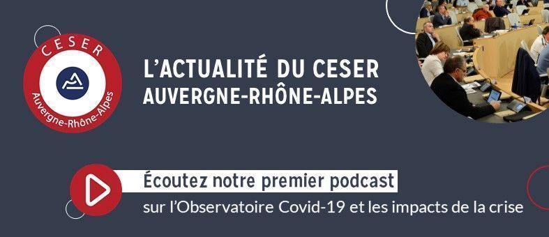 Podcast sur l'Observatoire Covid-19 et les impacts de la crise